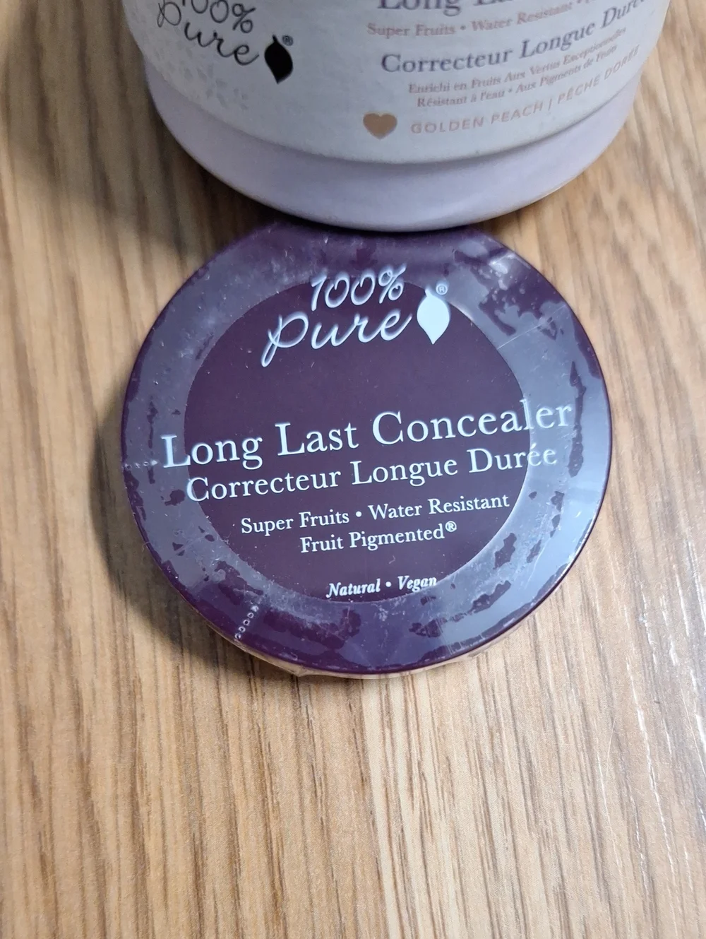 100% Pure Long Last Concealer - Golden Peach